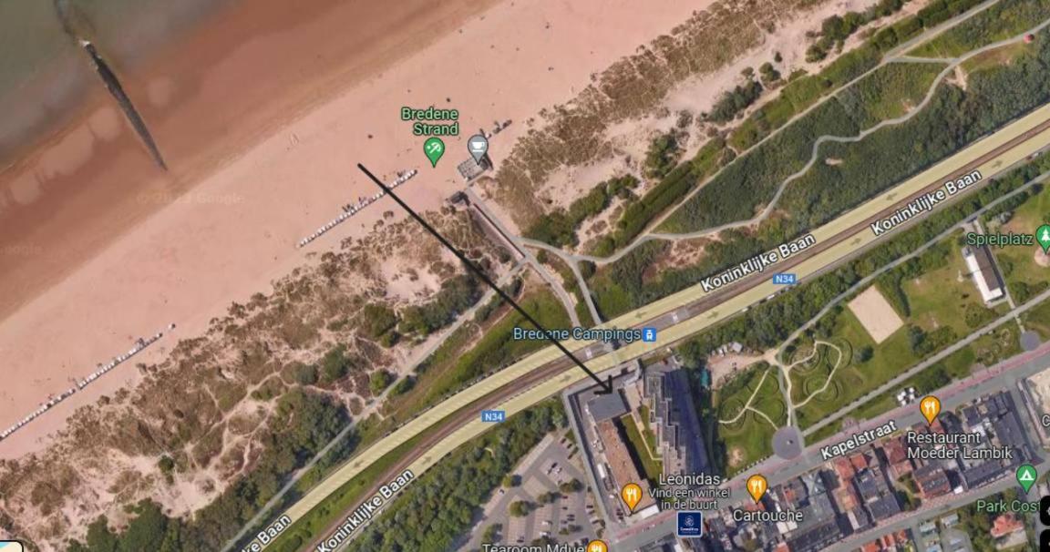 Duin En Zee Leilighet Bredene Eksteriør bilde